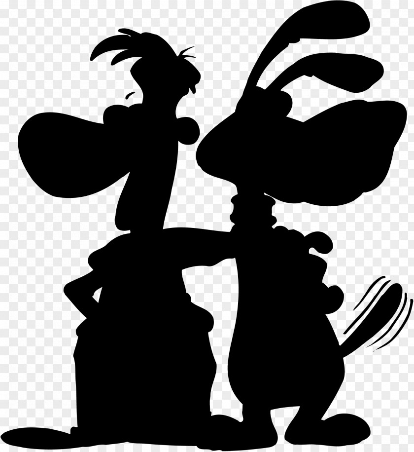 M Clip Art Character Silhouette Fiction Black & White PNG