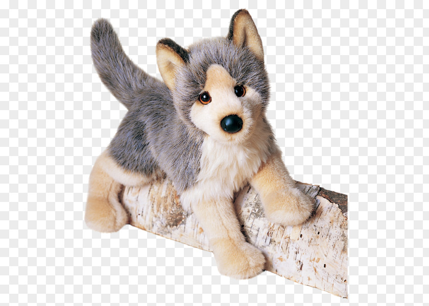 Stuffed Dog Gray Wolf Amazon.com Animals & Cuddly Toys Plush PNG