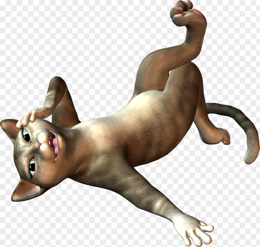 3d. Cat Dog Canidae Paw Claw PNG