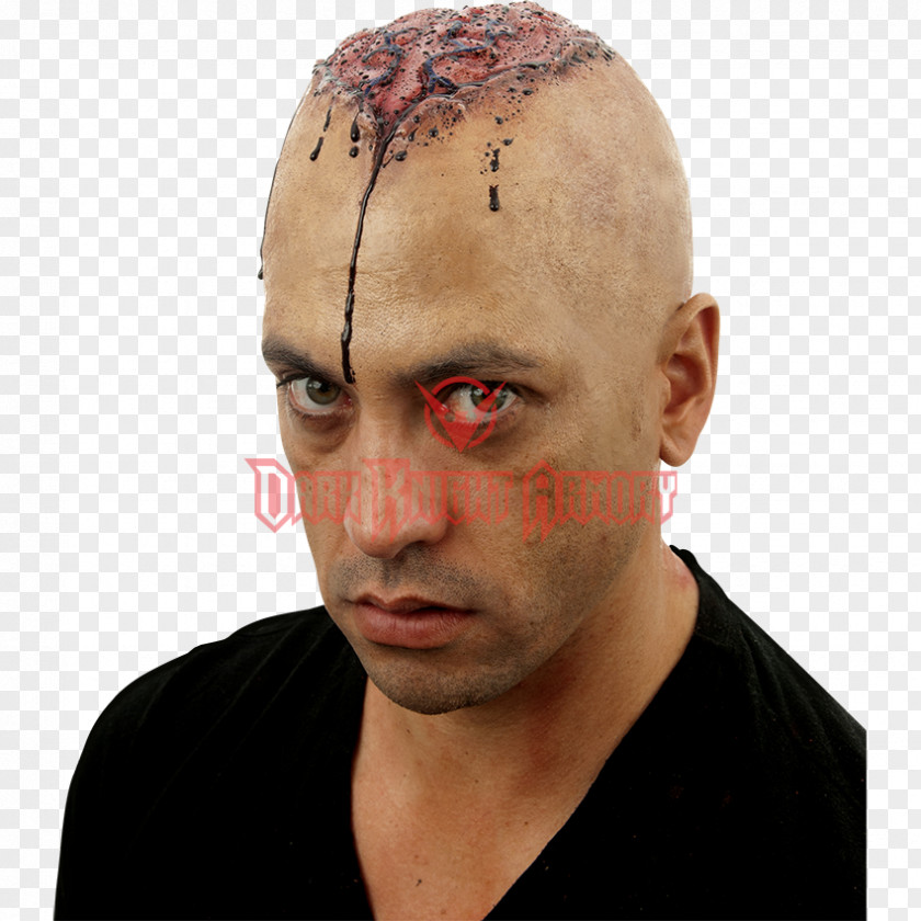 Halloween Make-up Artist Bald Cap Hair Loss Glatze PNG