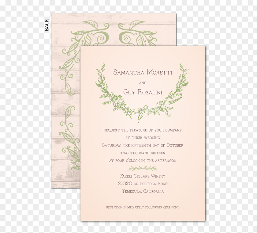 Wedding Invitation Paper Convite PNG