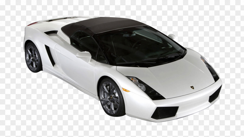 White Lamborghini 2006 Gallardo Spyder Car Murcixe9lago PNG