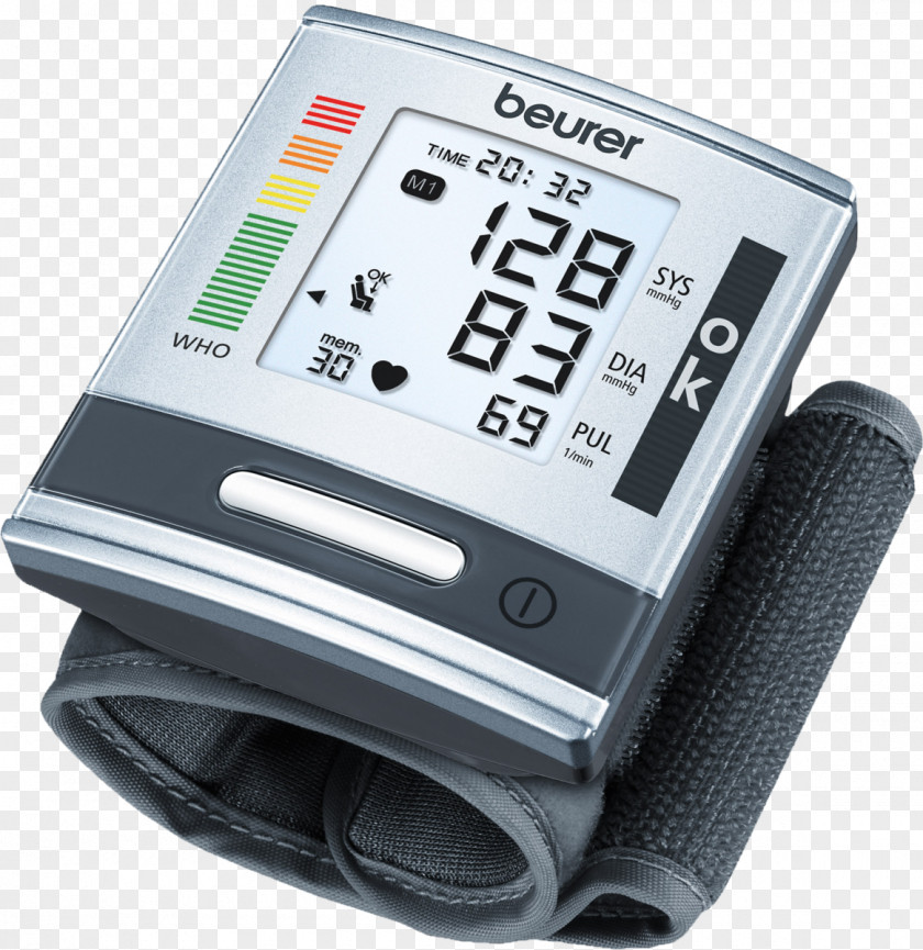 Blood Pressure Sphygmomanometer Health Care Wrist Measurement PNG
