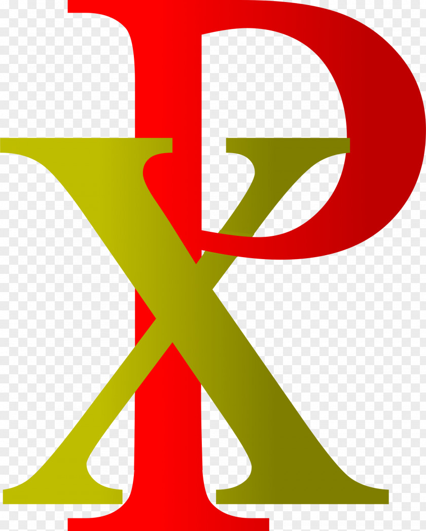 Christian Cross Chi Rho Symbol Clip Art PNG