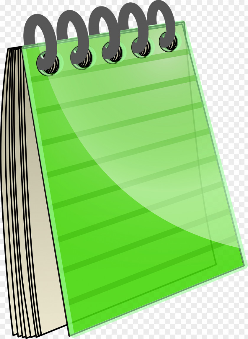 Notebook Paper Clip Art PNG