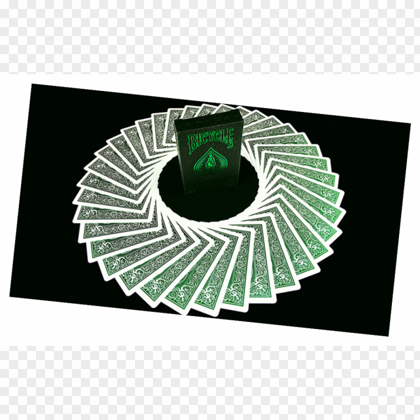 Playing Cards Museum Bicycle Emerald Green PNG