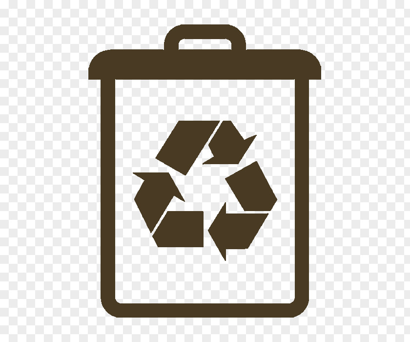 Recycling Symbol Rubbish Bins & Waste Paper Baskets Decal PNG