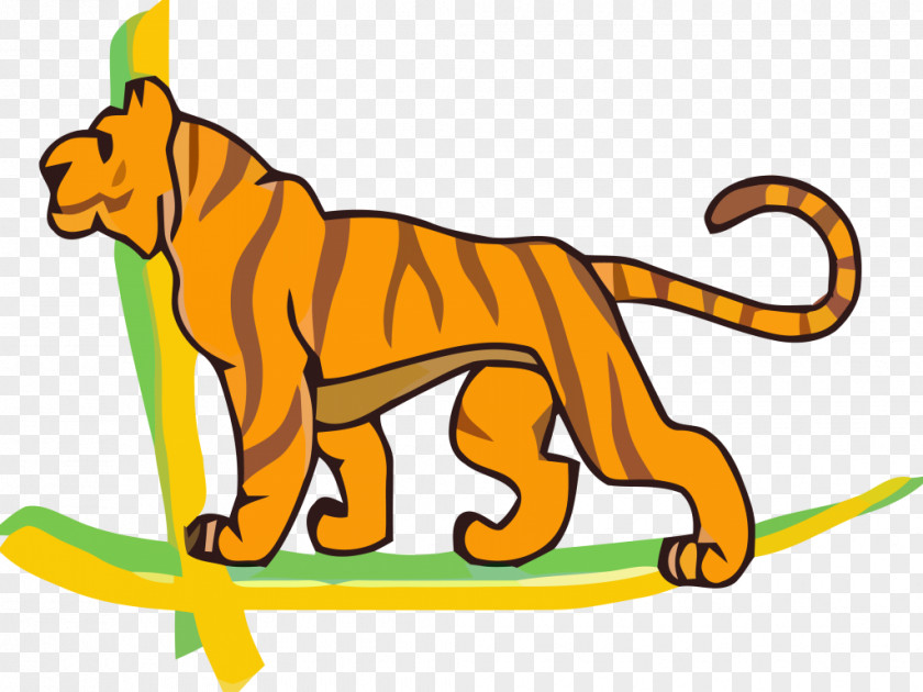 Tiger Clip Art Image Illustration PNG