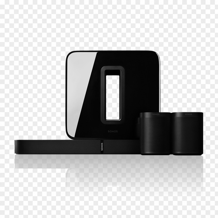 51 Surround Sound Sonos PLAY:1 Home Theater Systems Loudspeaker PNG