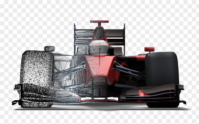 Composite Formula One Car Auto Racing PNG