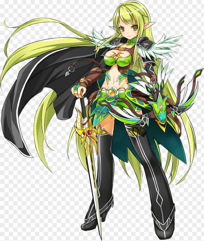 Elsword Art Video Game Character PNG