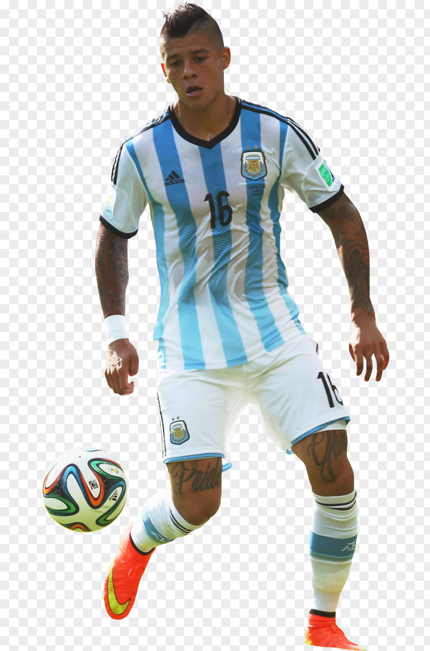 Football Marcos Rojo Argentina National Team 2018 World Cup Rendering PNG
