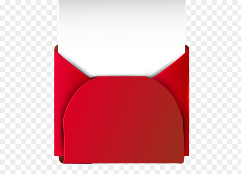 Three-dimensional Fashion Red Envelopes, Letterheads Envelope Stationery Letterhead PNG