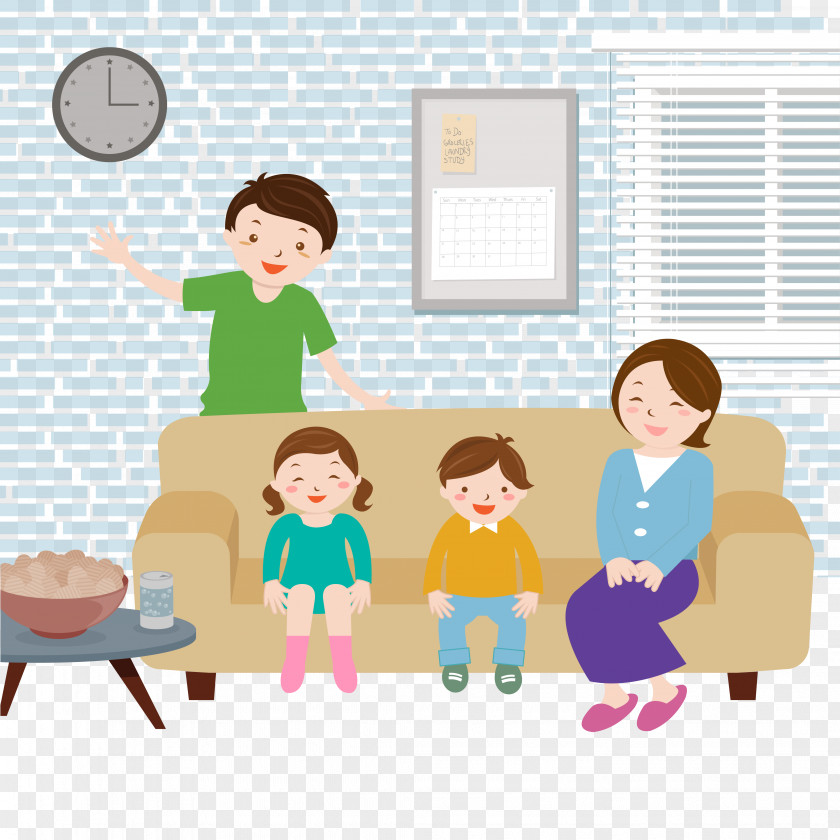 Vector Family Quality Time Child Father PNG