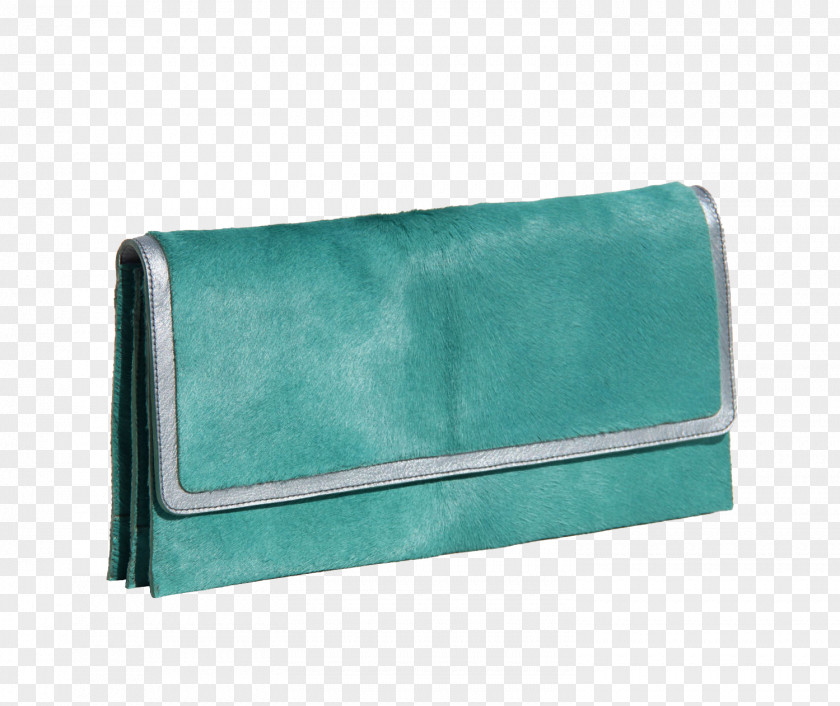 Wallet Handbag Rectangle Turquoise PNG