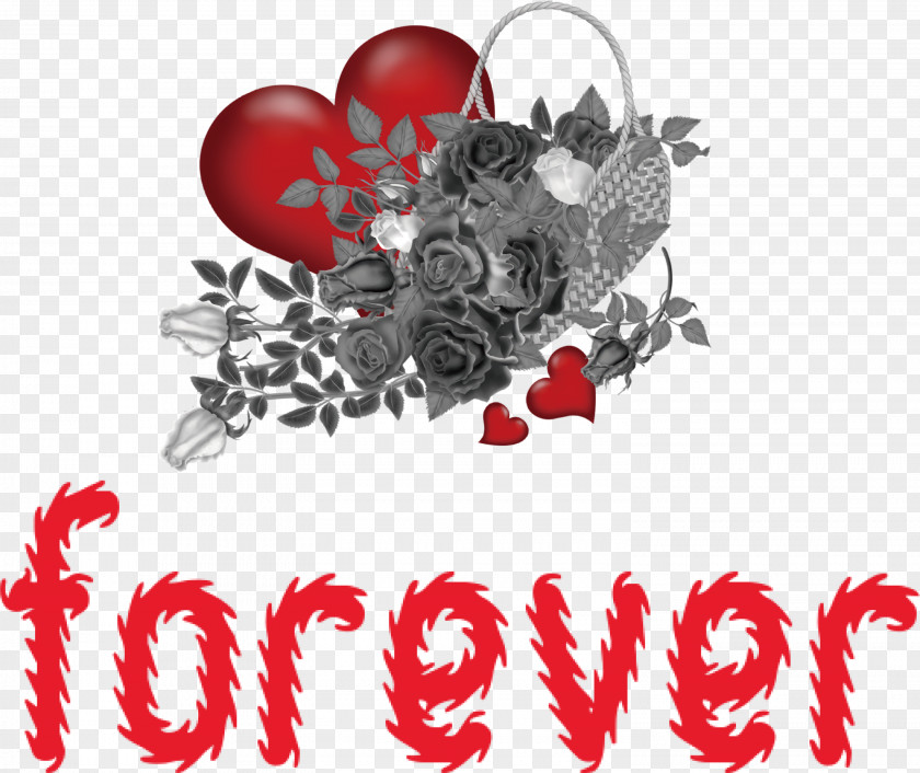 Love Forever Valentines Day PNG