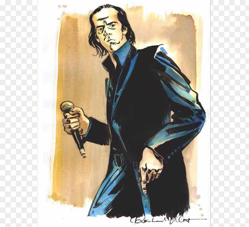 Nick Cave: Mercy On Me Graphic Novel Biography PNG