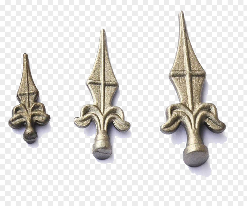 Silver Spearhead Spear 3D Computer Graphics PNG