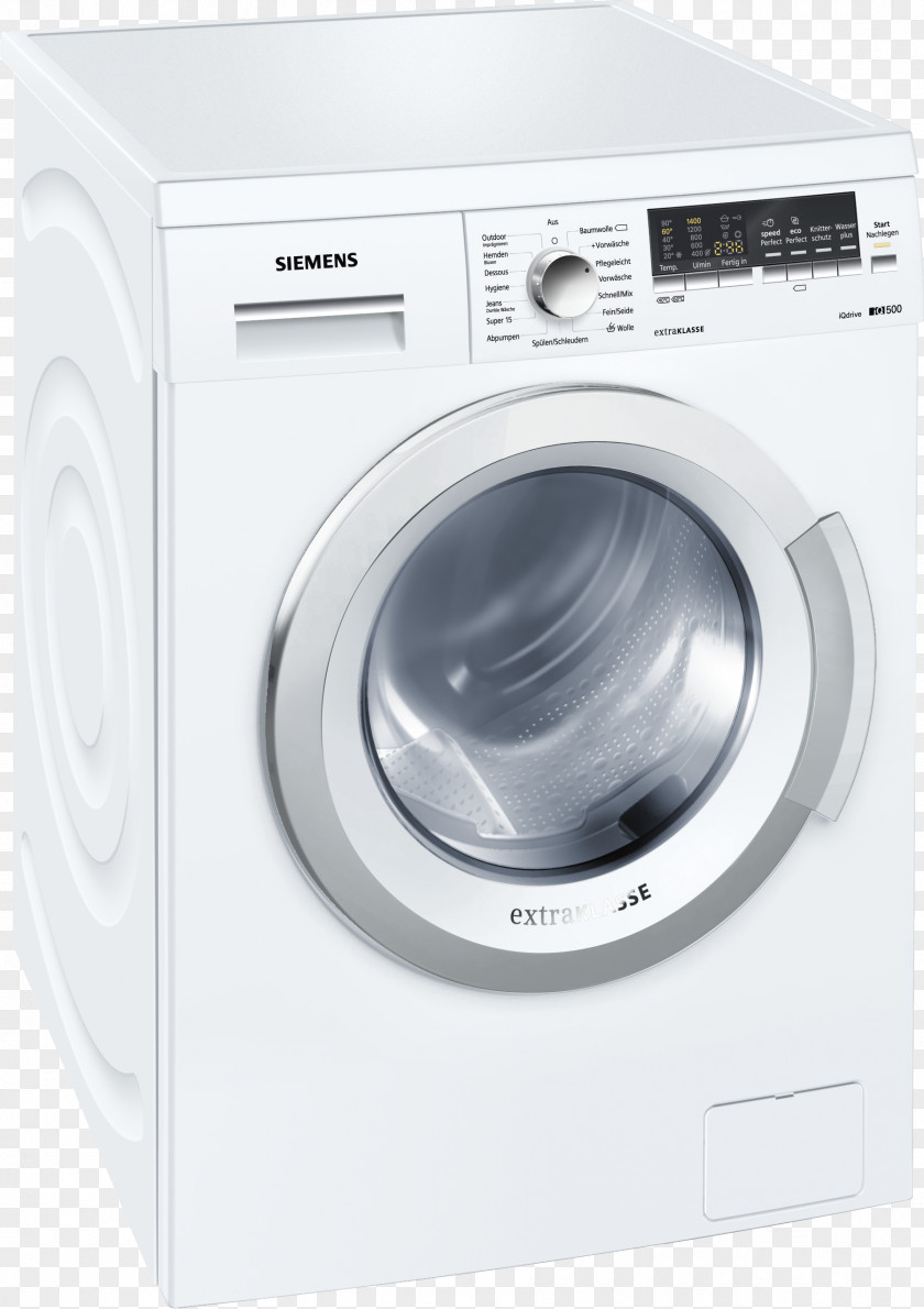 Siemens WM14Q478GB Washing Machines Laundry Zanussi PNG