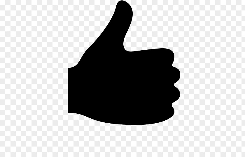 Thumbs Up Thumb Signal Gesture Like Button PNG