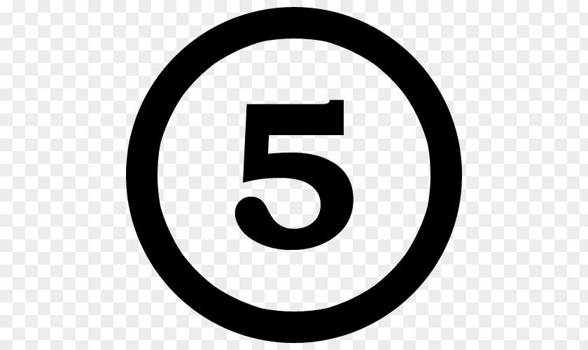 Top 5 Number Counting Clip Art PNG