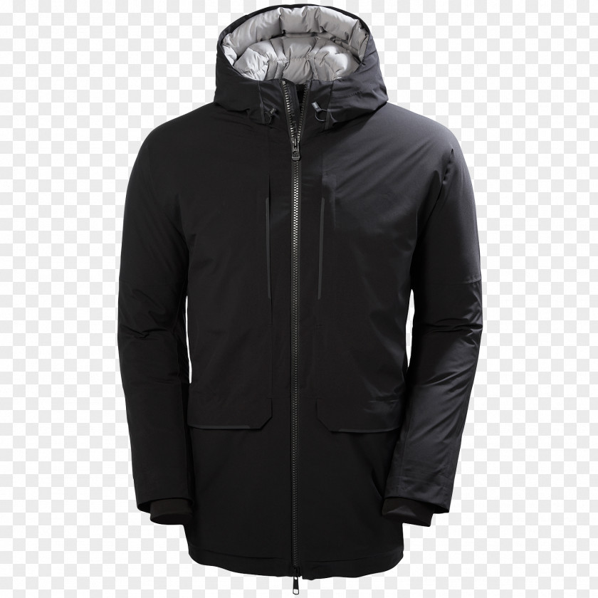Winter Coat Jacket Parka Helly Hansen Hood Raincoat PNG