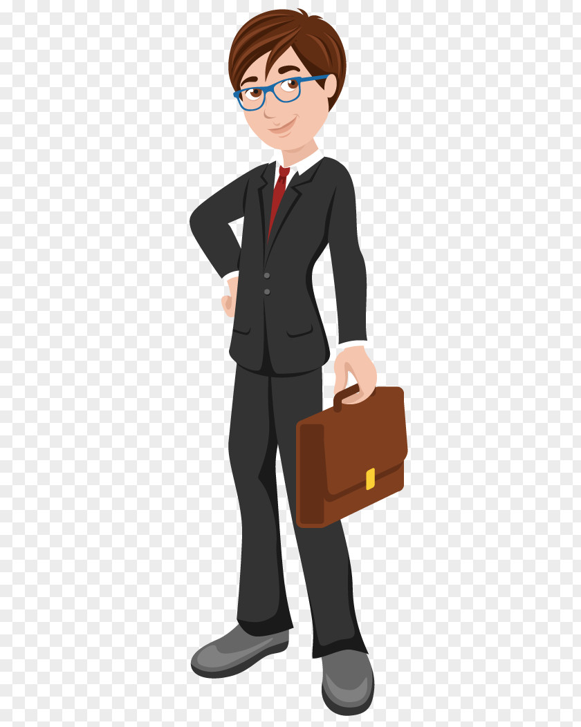 Employee Cartoon Business Service Knowledge Professional PNG