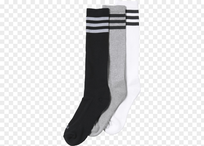 Knee Socks T-shirt Adidas 3-Stripes 3 Pairs Three Stripes PNG