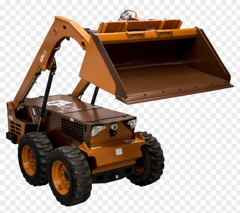 Low Profile Skid-steer Loader Car Machine Cleaning PNG