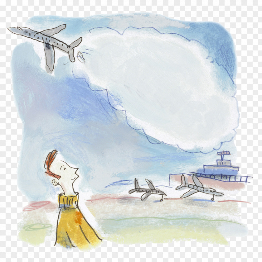 Watercolor Farewell Goodbye Painting Illustration PNG