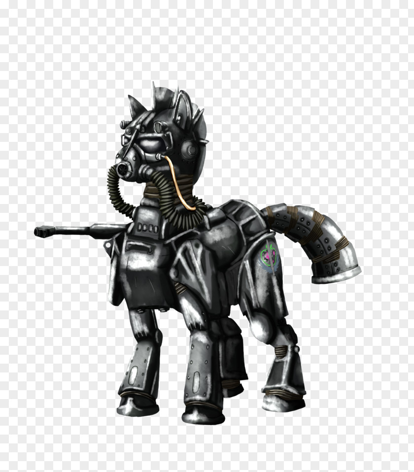 Fallout Wasteland Equestria Horse Powered Exoskeleton PNG