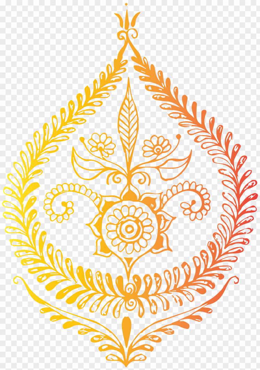 India Decoration Free Clip Art Image PNG