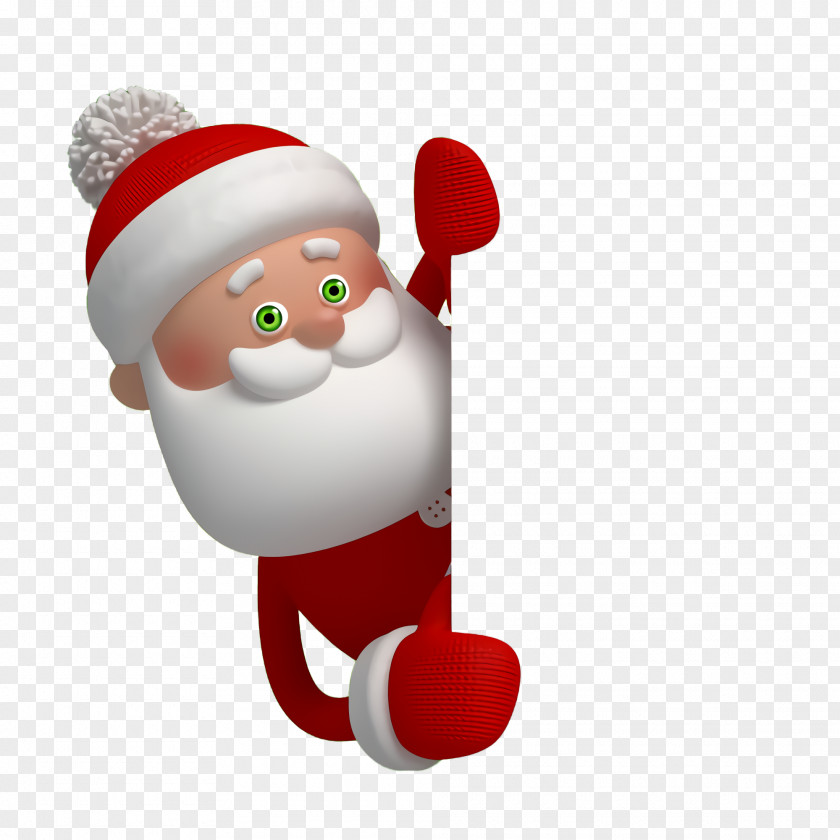 Christmas Cartoon Santa Claus PNG