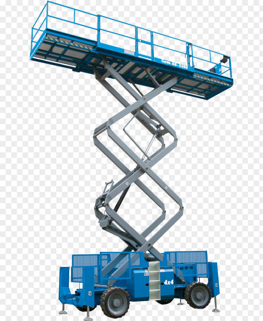 Extended Aerial Work Platform Genie Elevator International Powered Access Federation Forklift PNG