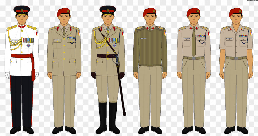 Military Uniform Rank Dress PNG