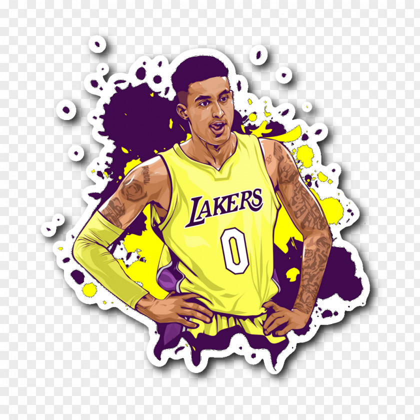 Nba Los Angeles Lakers 2017 NBA Draft Basketball T-shirt PNG