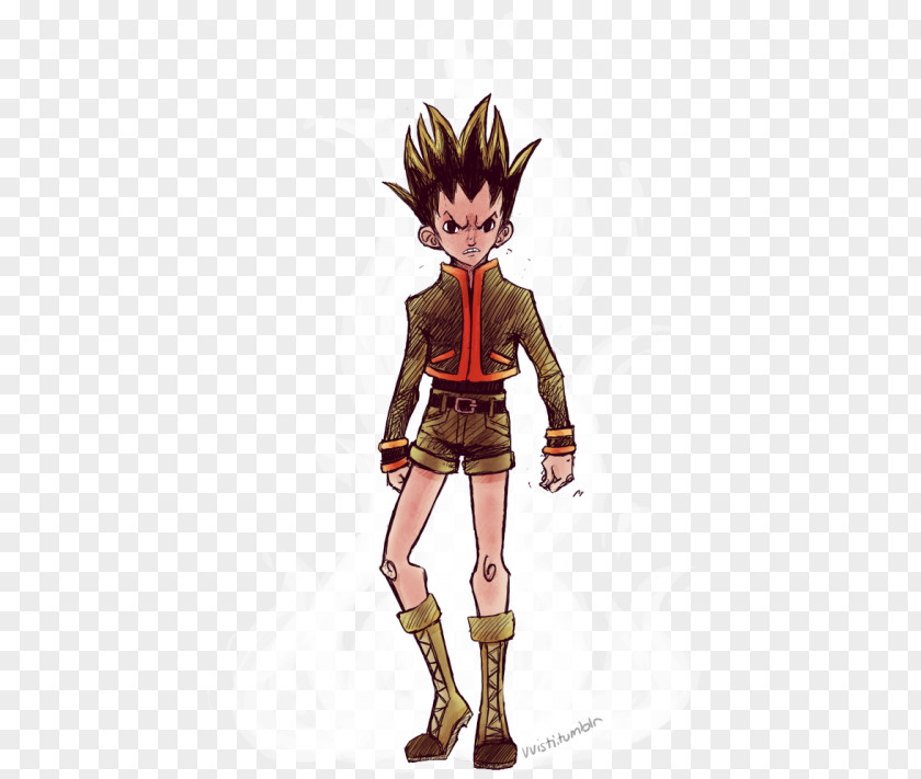 Gon Freecss Costume Design Legendary Creature Cartoon Homo Sapiens PNG