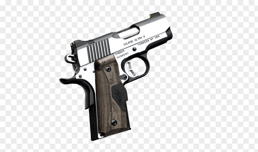 Handgun Kimber Manufacturing Eclipse Custom .45 ACP Firearm PNG