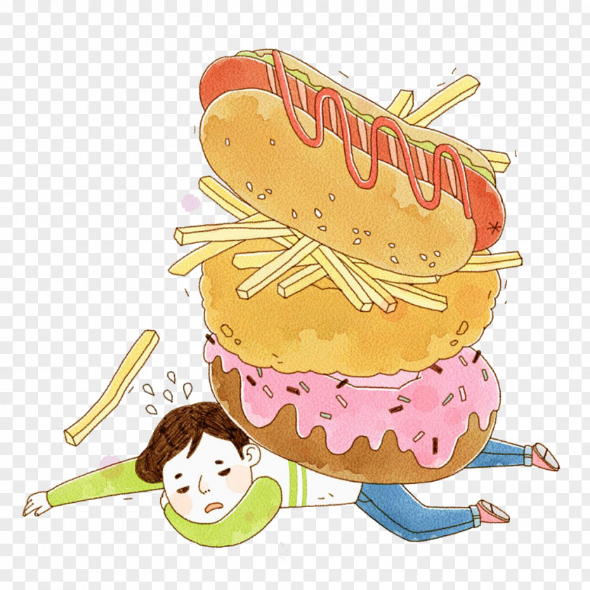 Hot Dogs And Children Dog Junk Food Fast French Fries Clip Art PNG