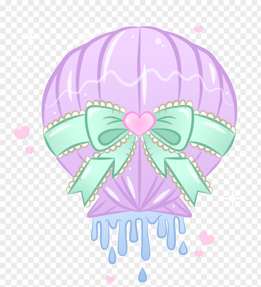 Seashell Pastel Kavaii Drawing PNG