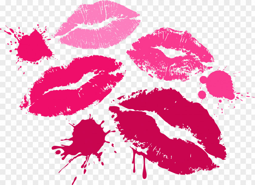 Vector Lips Lipstick Cosmetics PNG