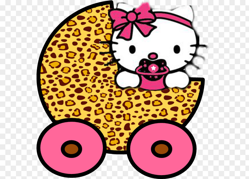 Baby Leopard Hello Kitty YouTube Shower PNG