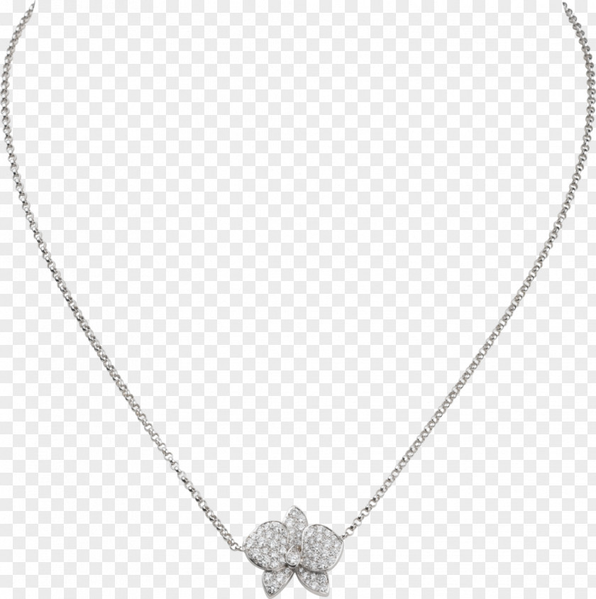 Necklace Locket Cartier Brilliant Gold PNG