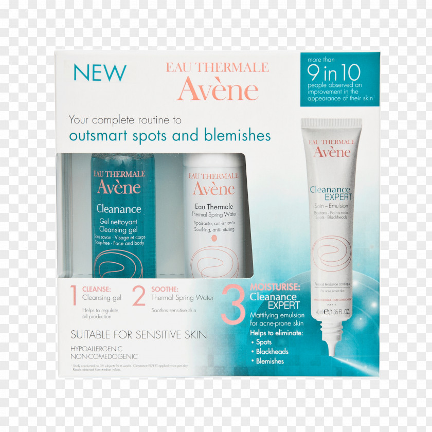 Avène Cleanance Cleansing Gel EXPERT Emulsion Cosmetics MAT Mattifying Skin PNG