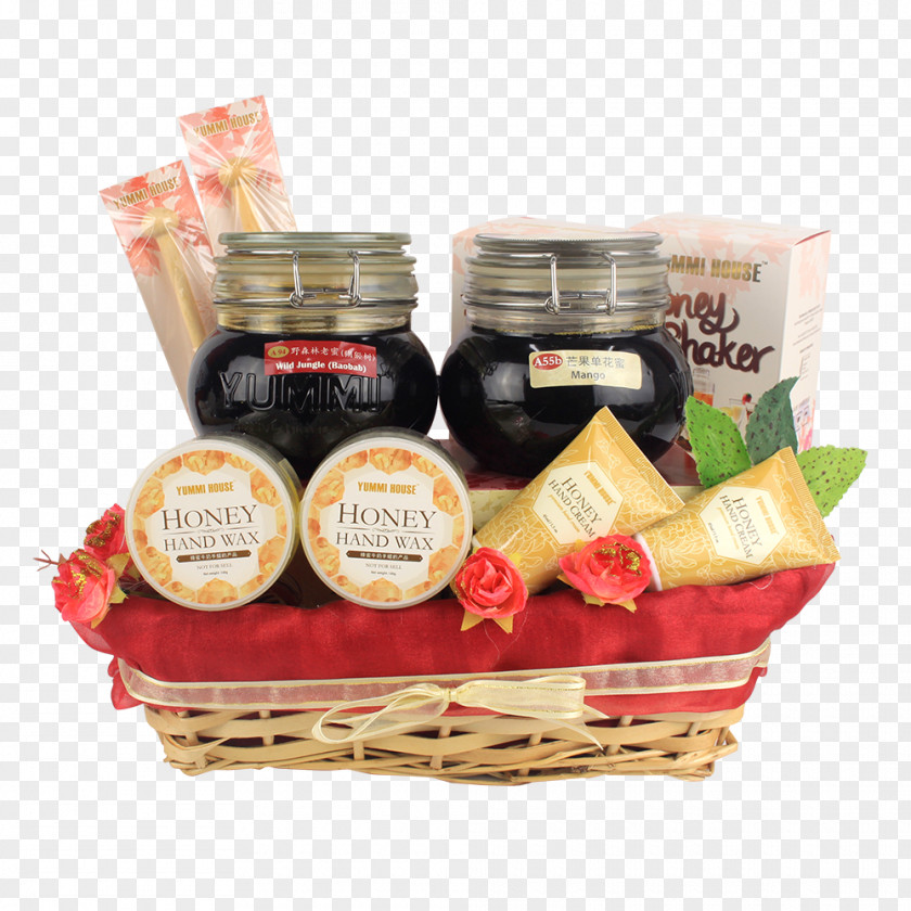 Bees Gather Honey Food Gift Baskets Hamper Sales PNG