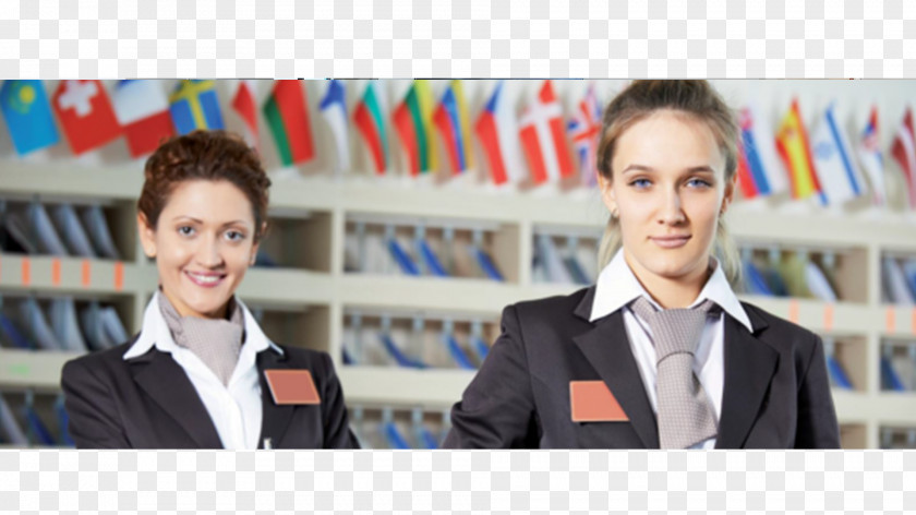 Business Receptionist Hotel Management PNG