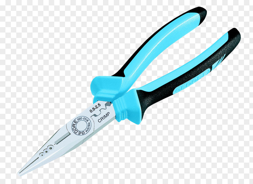 Crimping Diagonal Pliers Lineman's Gedore Crimp PNG