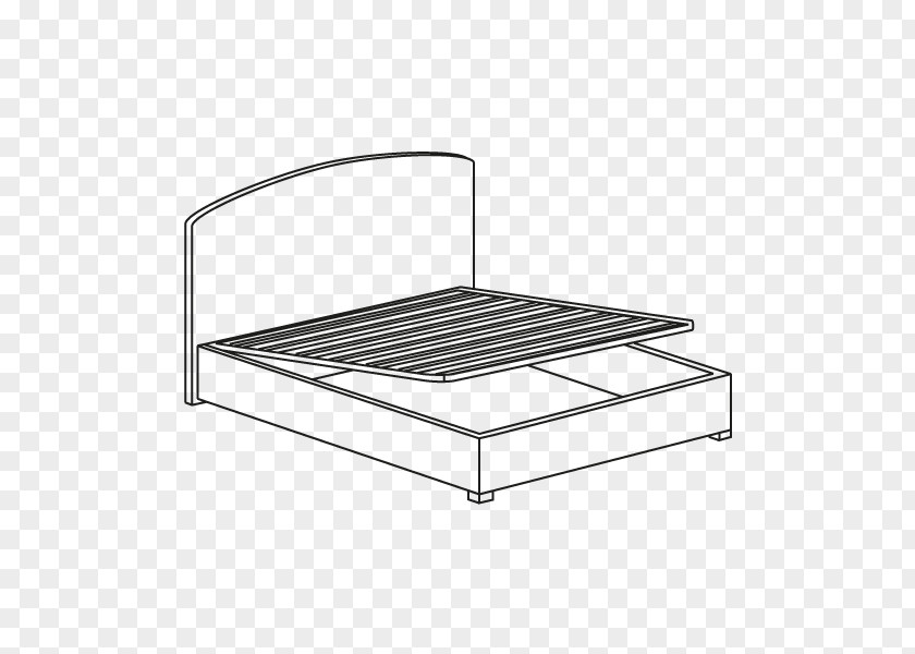 Mattress Bed Frame Line Angle PNG