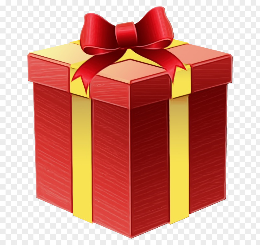 Rectangle Shipping Box Birthday Party Ribbon PNG