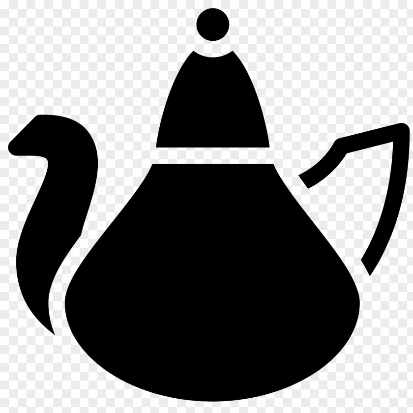 Blackandwhite Cauldron Kettle Teapot PNG